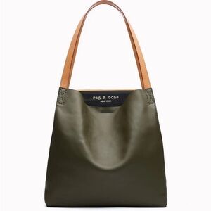 Rag & Bone leather passenger tote work bag